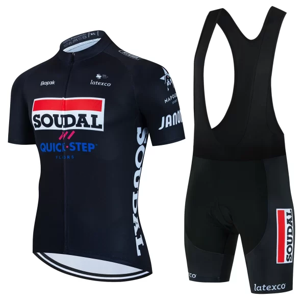 2025 Cycling Man SOUDAL Sportswear Shorts Men Mtb Men's Jacket Summer Bike Jersey Mens Clothes Clothing Blouse Uniform Road 8