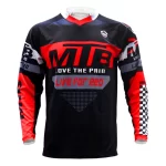 2023 Motocross Shirt Long Sleeve Men Downhill Jersey Off-Road Bicycle Racing T-Shirt Quick Dry Cycling Enduro Polera Mtb Jersey 3
