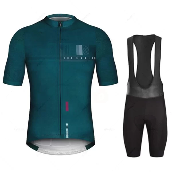 New Pro Team Cycling Jersey Men Cycling Set Bike Clothing Breathable Anti-UV Bicycle Wear/Short Sleeve Maílllot Ciclismo Hombre 1