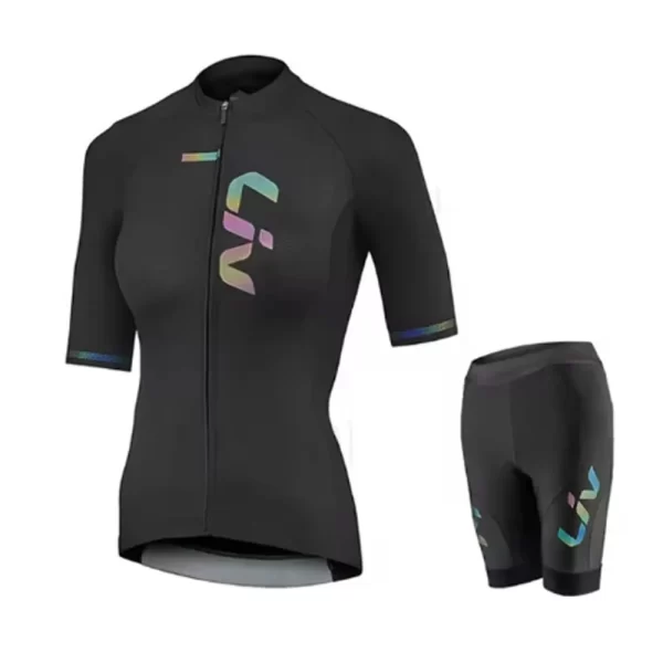 2025 Pro Team Women LIV Cycling Set Summer MTB Bike Clothing Bicycle Clothes Ropa Ciclismo Jersey 1