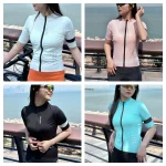 WOSAWE Women Cycling Jersey Short Sleeve Summer Bicycle Jersey Road Bike Cycling Clothing Breathable Pro MTB Maillot Shirts 5