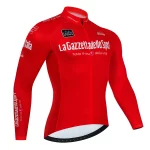 2023 Tour De Italy D'ITALIA Cycling Jersey Premium Anti-UV Long Sleeve Sweatshirt Cycling Suit Autumn Quick-Dry Racing Uniform 5