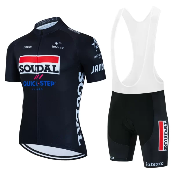 2025 Cycling Man SOUDAL Sportswear Shorts Men Mtb Men's Jacket Summer Bike Jersey Mens Clothes Clothing Blouse Uniform Road 7