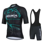 2025 Team Cycling Jersey Set Summer Ropa Ciclismo Men Hiru Short Sleeve Cycling Clothing Outdoor MTB Riding Bike Uniform Maillot 2