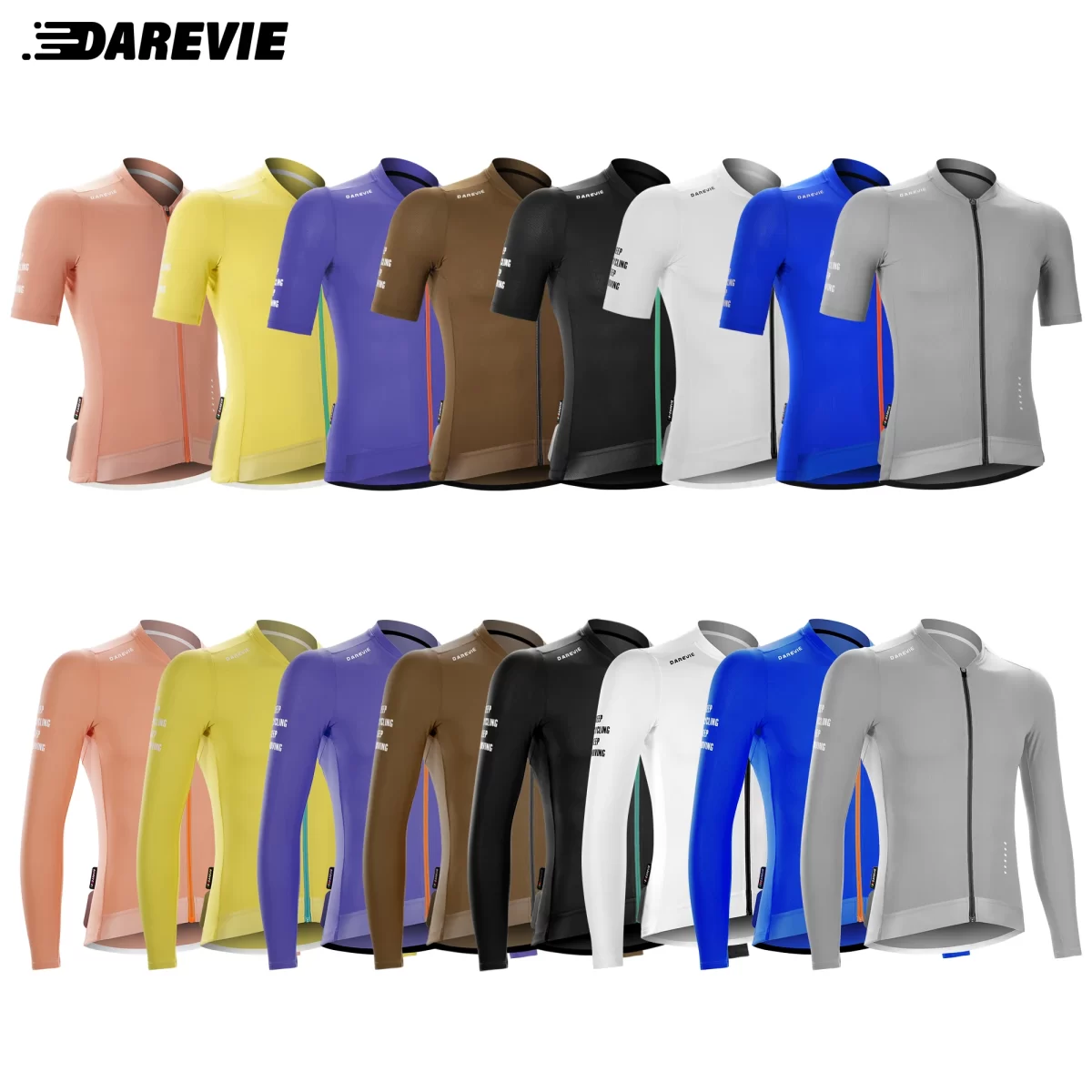 DAREVIE Cycling Jersey Anti-UV SPF 50+ Anti-Slip Pro Line Man Cycling Maillot Cool Technology Quickly Dry Female Clothing 1
