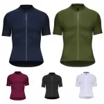 Rsantce Cycling Jersey 2024 Men Summer Bicycle Clothing MTB Bike Shirt Outdoor Short Sleeve Top Uniform 자전거 져지 1
