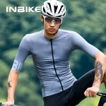 INBIKE Short Sleeve Bicycle Jersey Man Summer Road Cycling Jersey Clothes For Men MTB Mountain Bicycle Sportswear Male Clothing 1