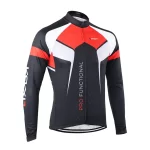 Lixada Spring Autumn Cycle Clothing Set Sportswear Suit Bicycle Bike Outdoor Long Sleeve Jersey + Pants Breathable Quick-dry Men 2