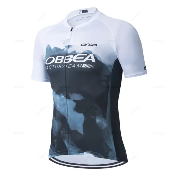 2025 Team Cycling Jersey Set Summer Ropa Ciclismo Men Hiru Short Sleeve Cycling Clothing Outdoor MTB Riding Bike Uniform Maillot 14