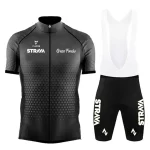 2024 Strvav Cycling Jersey Set Summer Breathable MTB Bike Clothes Uniform Maillot Ropa Ciclismo Men Bicycle Clothing Suit Hombre 5