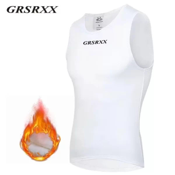 GRSRXX Thermal Winter Cycling Jacket MTB Bike Coat Bicycle Coat Sleeveless  Long Sleeve Clothing Cycling Jersey Ciclismo Unisex 12