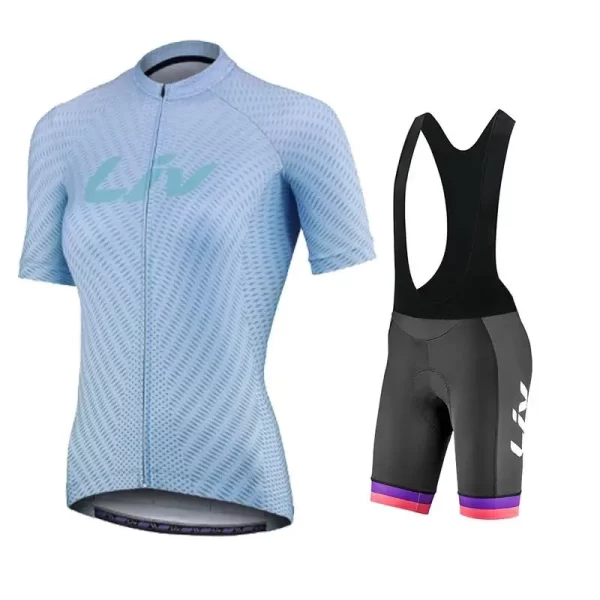 2025 Pro Team Women LIV Cycling Set Summer MTB Bike Clothing Bicycle Clothes Ropa Ciclismo Jersey 7