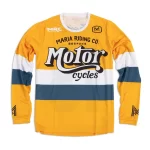 23 Maria off-road Racing Team Motocross Jersey Long Sleeve Downhill MTB Ciclismo Motorcycle Cycling Clothing BMX T-Shirt Bicycle 2