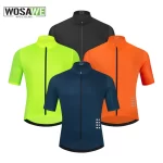 WOSAWE Summer High Quality New Team Men Cycling Jersey Clothing Short Sleeve Breathable Quick Dry Cycley Jersey 1