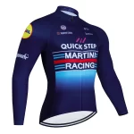 2024 QUICK STEP Team Autumn Cycling Jersey Men Long Sleeves Peo Cycling Clothing MTB Maillot Ropa Ciclismo Bike Sports Uniform 1