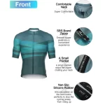 INBIKE Summer Men's Cycling Jersey Breathable Road Cycling Jersey Short Sleeve Mountain Bike Cycling Jersey with Three Pockets 3