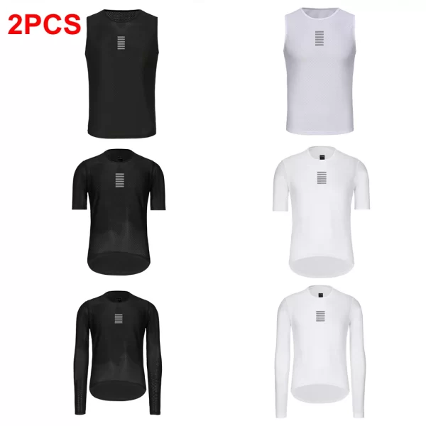 Rsantce 2024 Cycling Base Layer Long Sleeve Bike Sports Bike Shirt Underwear Racing Bicycle Jersey Shirt Undershirt 1