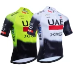 New White Cycling Jersey 2025 TEAM UAE Bike Vest Maillot Men Women Anti-Sweat Quick Dry Ropa Ciclismo Bicycle Jersey T-shirt 1