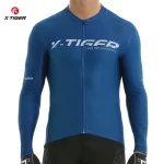 X-Tiger Cycling Jersey Breathable Quick Dry Long Sleeve Top Road Mountain Bike Shirt  Motocross Jersey Racing Jersey 2