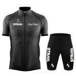 2024 Strvav Cycling Jersey Set Summer Breathable MTB Bike Clothes Uniform Maillot Ropa Ciclismo Men Bicycle Clothing Suit Hombre 6