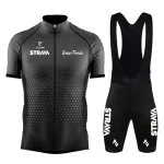2024 Strvav Cycling Jersey Set Summer Breathable MTB Bike Clothes Uniform Maillot Ropa Ciclismo Men Bicycle Clothing Suit Hombre 4