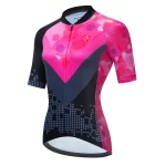 Cycling Clothing 2023 VENDULL Women Cycling Jersey Tops Summer Racing Short Sleeve MTB Bike Jersey Shirt Ropa Ciclismo Maillot 5