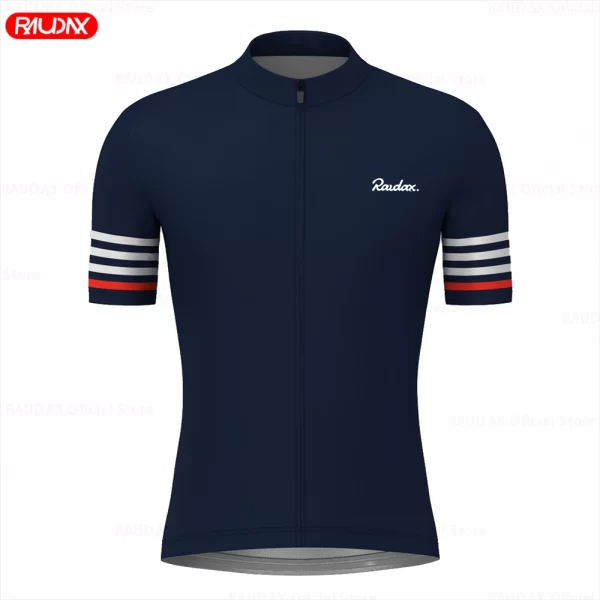 Raudax Mtb clothing Men Cycling Jersey Youth Cycling Racing Top Cycling Clothes Shirt Maillot Summer Triathlon Bicycle Bike Wear 11