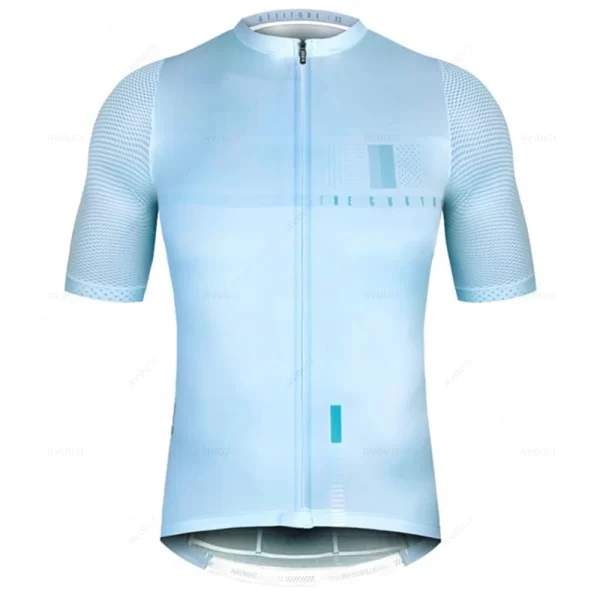 New Pro Team Cycling Jersey Men Cycling Set Bike Clothing Breathable Anti-UV Bicycle Wear/Short Sleeve Maílllot Ciclismo Hombre 13
