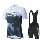 2025 Team Cycling Jersey Set Summer Ropa Ciclismo Men Hiru Short Sleeve Cycling Clothing Outdoor MTB Riding Bike Uniform Maillot 4