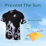X-Tiger Cycling Jersey Short-sleeved UV-proof Downhill Mountain Bike Riding Suit Breathable Quick-drying DH Off-road Racing Suit 5