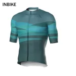 INBIKE Summer Men's Cycling Jersey Breathable Road Cycling Jersey Short Sleeve Mountain Bike Cycling Jersey with Three Pockets 5