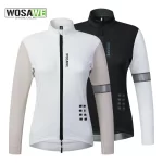 WOSAWE Women's Winter Thermal Fleece Cycling Jersey Long Sleeve Bike Jacket for Riding & Gym Ropa Ciclismo Clothings 1