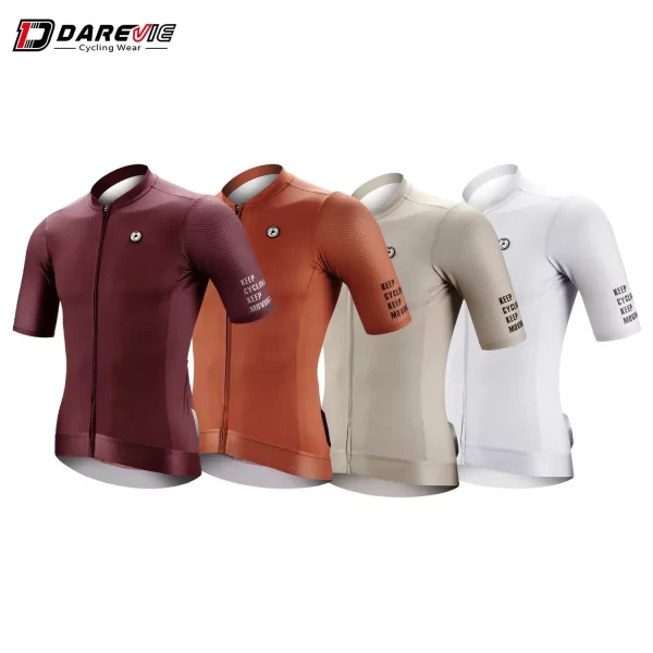 DAREVIE Cycling Jersey 2023 Fashion Women Cycling Jersey SPF 50 Man Bike Jersey High Quality Breathable Cycling Shirt MTB Road 1