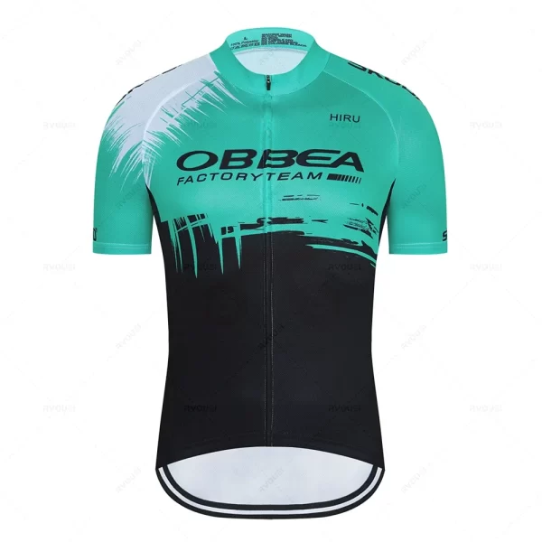 2025 Team Cycling Jersey Set Summer Ropa Ciclismo Men Hiru Short Sleeve Cycling Clothing Outdoor MTB Riding Bike Uniform Maillot 20