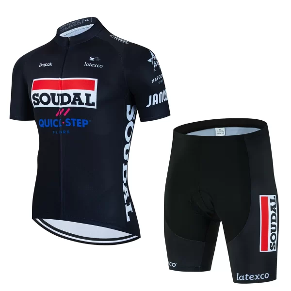 2025 Cycling Man SOUDAL Sportswear Shorts Men Mtb Men's Jacket Summer Bike Jersey Mens Clothes Clothing Blouse Uniform Road 9
