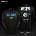 Virtuous Vrts Mtb Motocross Jersey Bicycle Bmx Mountain Downhill Bike Long Sleeve Enduro Racing Shirts Cycling Jerseys Dh 2024 1