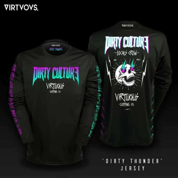 Virtuous Vrts Mtb Motocross Jersey Bicycle Bmx Mountain Downhill Bike Long Sleeve Enduro Racing Shirts Cycling Jerseys Dh 2024 1