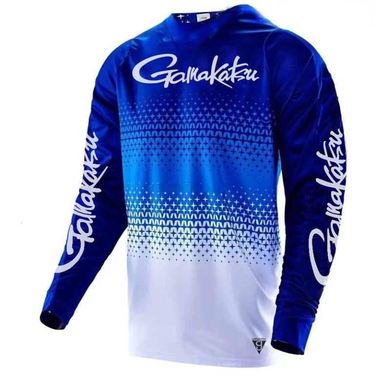 New Summer 2022 long sleeve motocross shirt blue mountain bike mtb Racing Team Road Sports Jersey 1