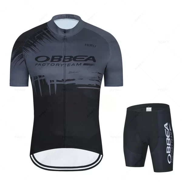 2025 Team Cycling Jersey Set Summer Ropa Ciclismo Men Hiru Short Sleeve Cycling Clothing Outdoor MTB Riding Bike Uniform Maillot 10
