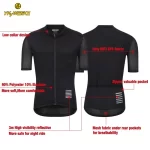 Men Cycling Jersey Short Sleeve Reflective Summer MTB Maillot Shirt Downhill Jersey Pro Team Mountain Bicycle Clothing 6