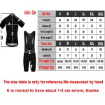UAE Cycling Jersey Set 2024 Man's Team Short Sleeve Cycling Clothing MTB Bike Uniform Maillot Ropa Ciclismo Summer Bicycle Wear 6