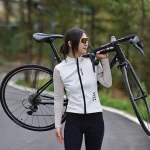 WOSAWE Women's Winter Thermal Fleece Cycling Jersey Long Sleeve Bike Jacket for Riding & Gym Ropa Ciclismo Clothings 3