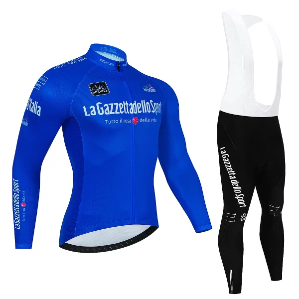 2023 Team Tour De Italia Giro Cycling Jersey Set Mens Clothing Suit Long Sleeve MTB Bike Road Pants Bicycle Bib Ropa Ciclismo 14
