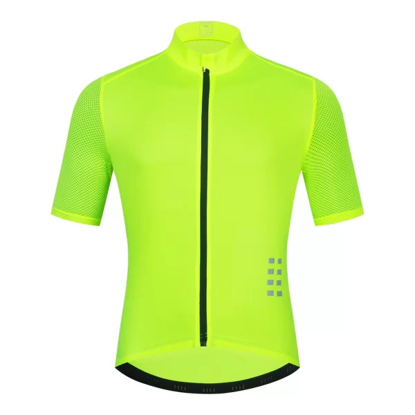 WOSAWE Summer High Quality New Team Men Cycling Jersey Clothing Short Sleeve Breathable Quick Dry Cycley Jersey 8