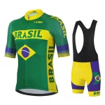Brasil Team Summer Team Cycling Jersey Set Ciclismo Clothing MTB Bike Clothes Uniform Maillot Ropa Ciclismo Bicycle Suit Hombre 5