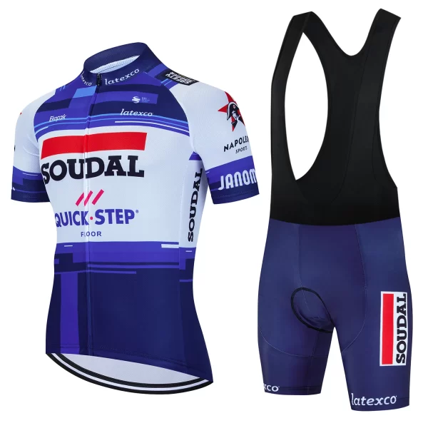 2025 Cycling Man SOUDAL Sportswear Shorts Men Mtb Men's Jacket Summer Bike Jersey Mens Clothes Clothing Blouse Uniform Road 12