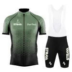 2024 Strvav Cycling Jersey Set Summer Breathable MTB Bike Clothes Uniform Maillot Ropa Ciclismo Men Bicycle Clothing Suit Hombre 2