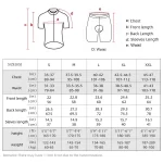 Men Breathable Quick Dry Comfortable Short Sleeve Jersey and Padded Shorts Cycle Clothing Set Riding Sportswear 3