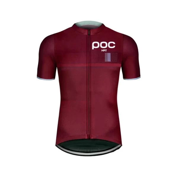 2025 New HPIT POC Cycling Jersey Colour Cycling Racing Tops Short Sleeve Bike Jersey Road Cycling Shirts Summer Bicycle Jerseys 5